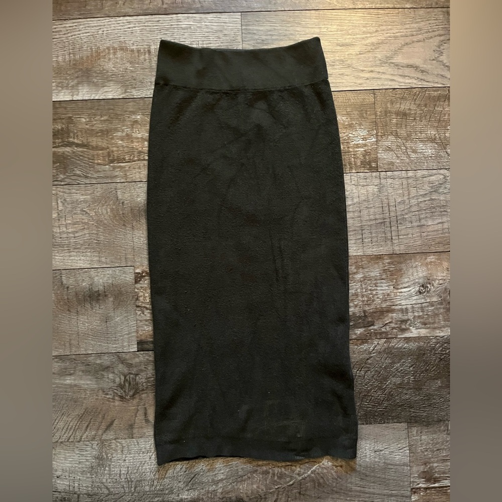 Green Sweater Knit Skirty